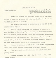 A cut out section of By-Law 5312 