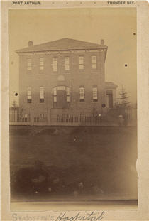 First hospital 1884