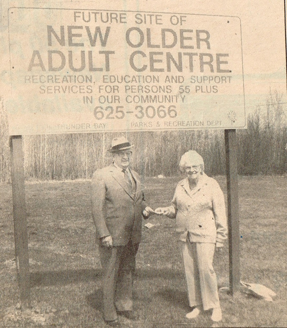 Mildred Jane Foster at Future Site of 55 Plus Centre