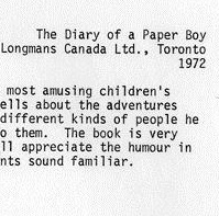 A cut out section from documents on reading lists for playgrounds