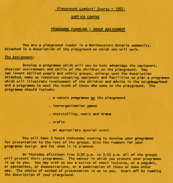 A yellow paper with typed writing 