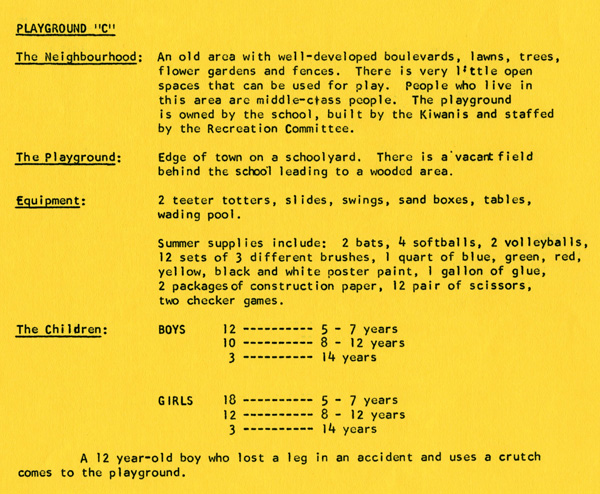 A yellow paper with typed writing 