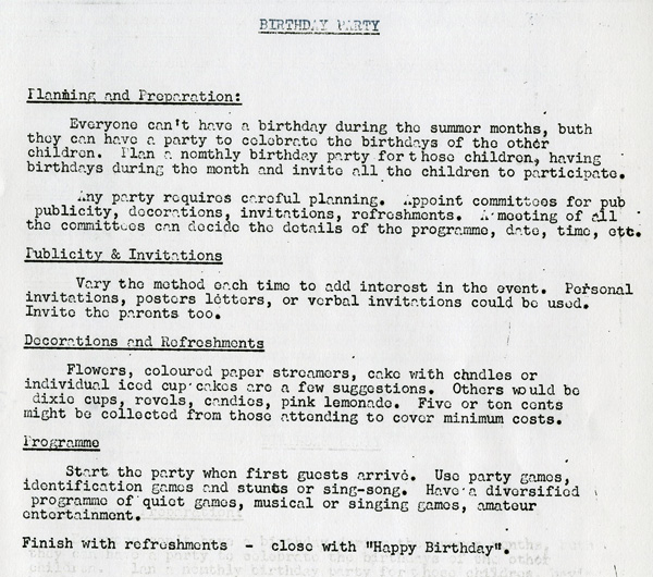 A typed manual on play and playground activities