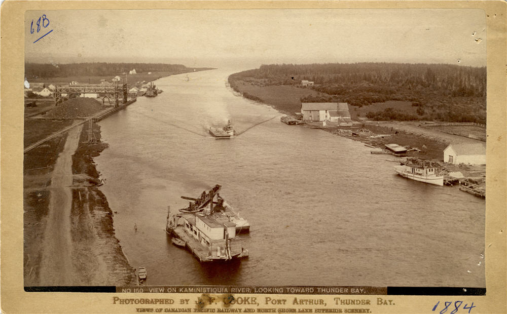 Views of Canadian Pacific Railway and North Shore Lake Superior Scenery