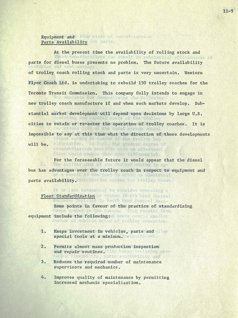 typed page five of seven regarding transit in Thunder Bay