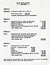 A typed document on white paper with black lettering
