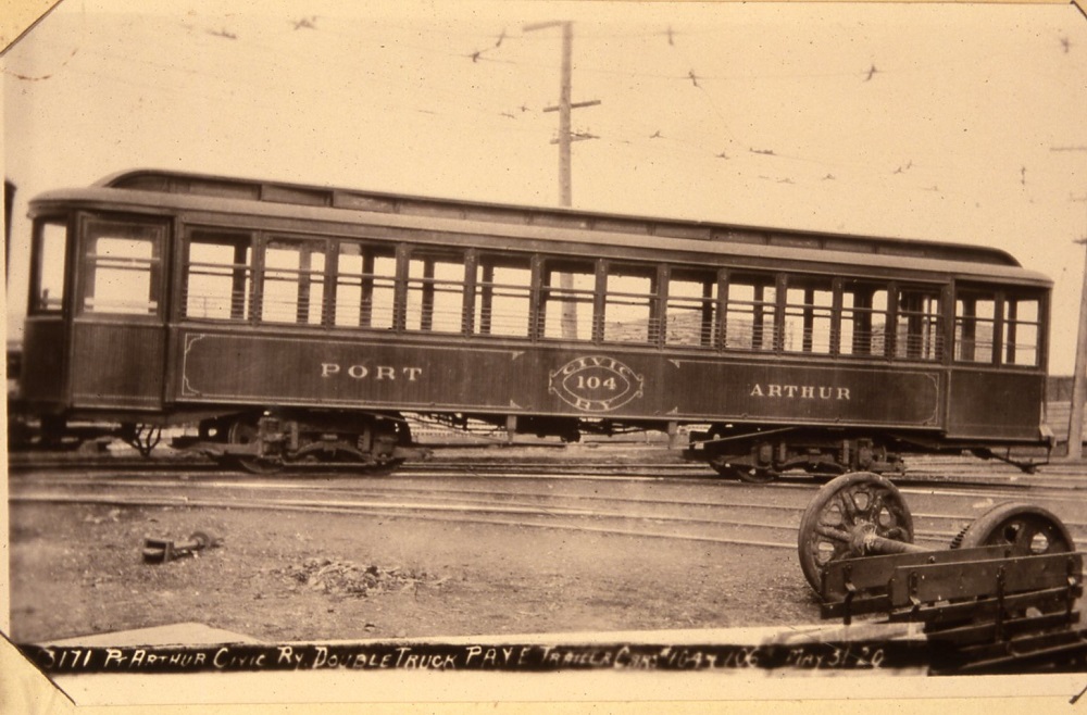 a Port Arthur streetcar