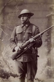 Photo: Sniper Michael Ackabee (Fort William Band)
