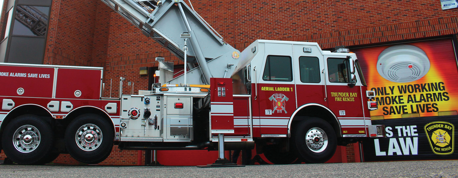 Thunder Bay fire truck