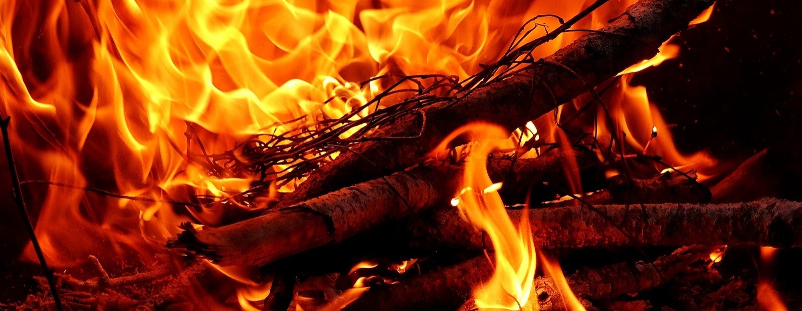 burning fire