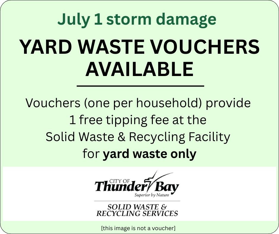 yard waste voucher