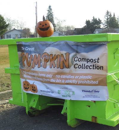 Thunder Bay Pumpkin Collection Bin