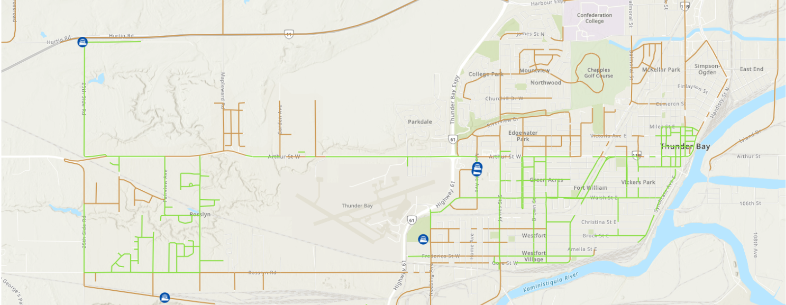 Snowplow Map Example