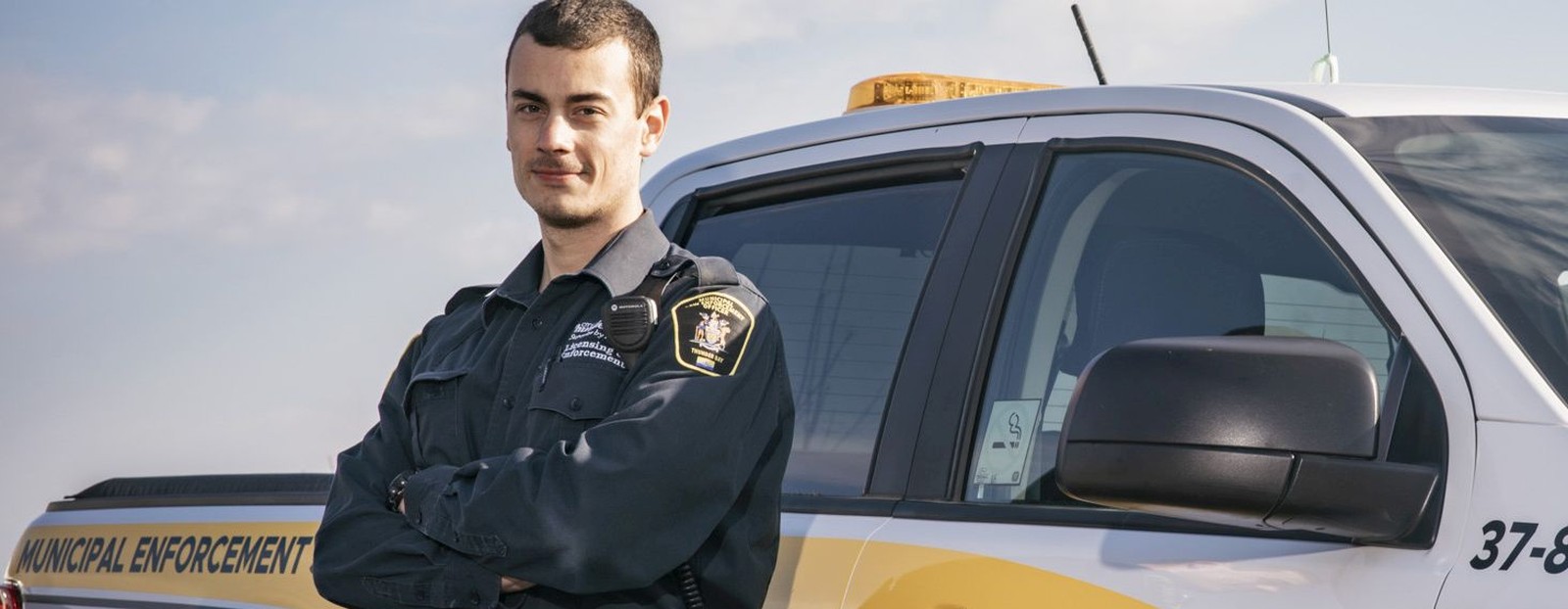 By-law Officer with Truck