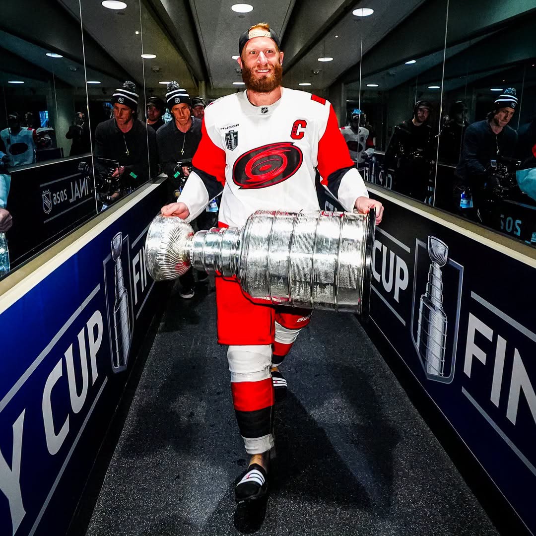 Jordan Staal with Stanley Cup Jordan Staal with Stanley Cup