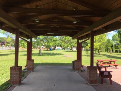55 Plus Centre covered Patio