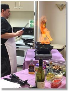 Cooking Demo with Vince
