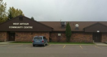 Outside of the West Arthur Community Centre