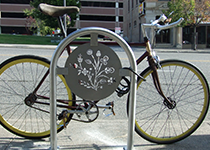 a short term bike parking spot