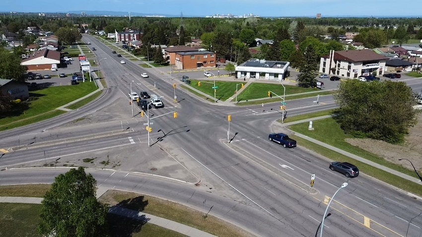 Edward & Redwood Roundabout Construction