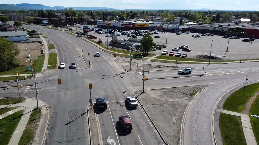 Edward & Redwood Roundabout Construction
