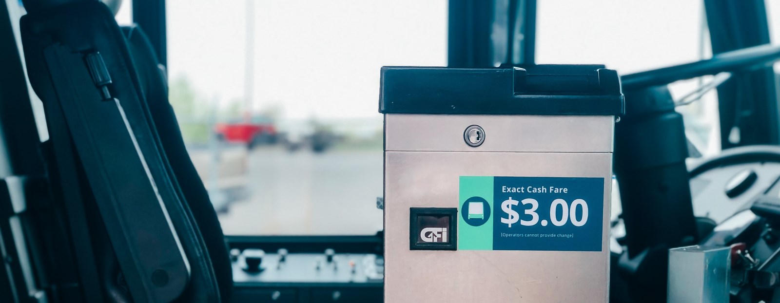 city bus fare box