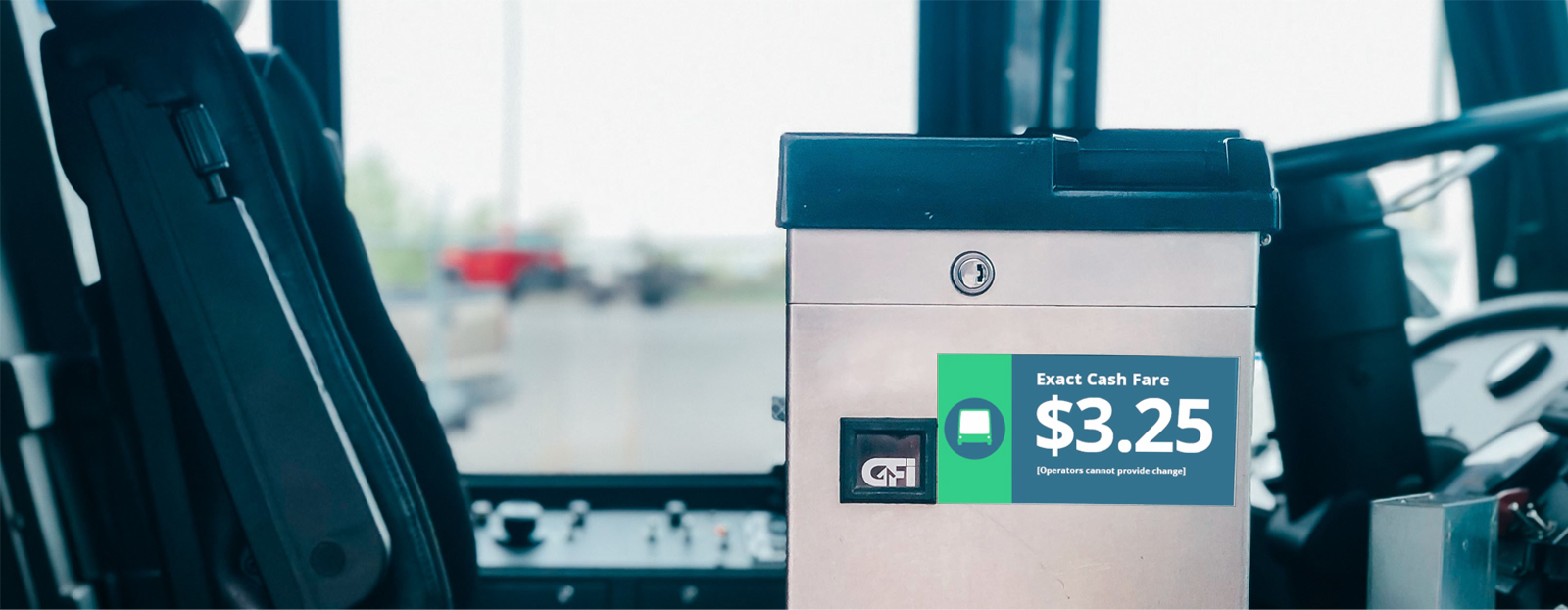 city bus fare box