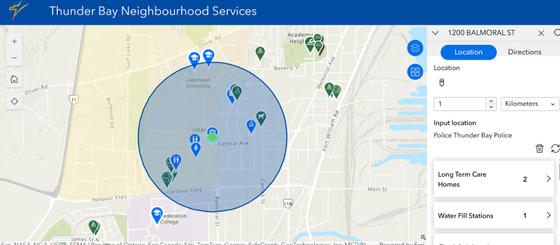 View our Neighbourhood Services Map