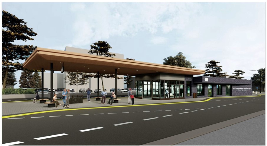 Water Street Transit Terminal - Rendering Photo
