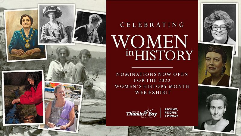 Women's History Month - City of Thunder Bay Archives - images of women