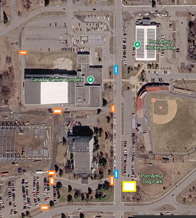 TBCA parking during construction TBCA parking during construction