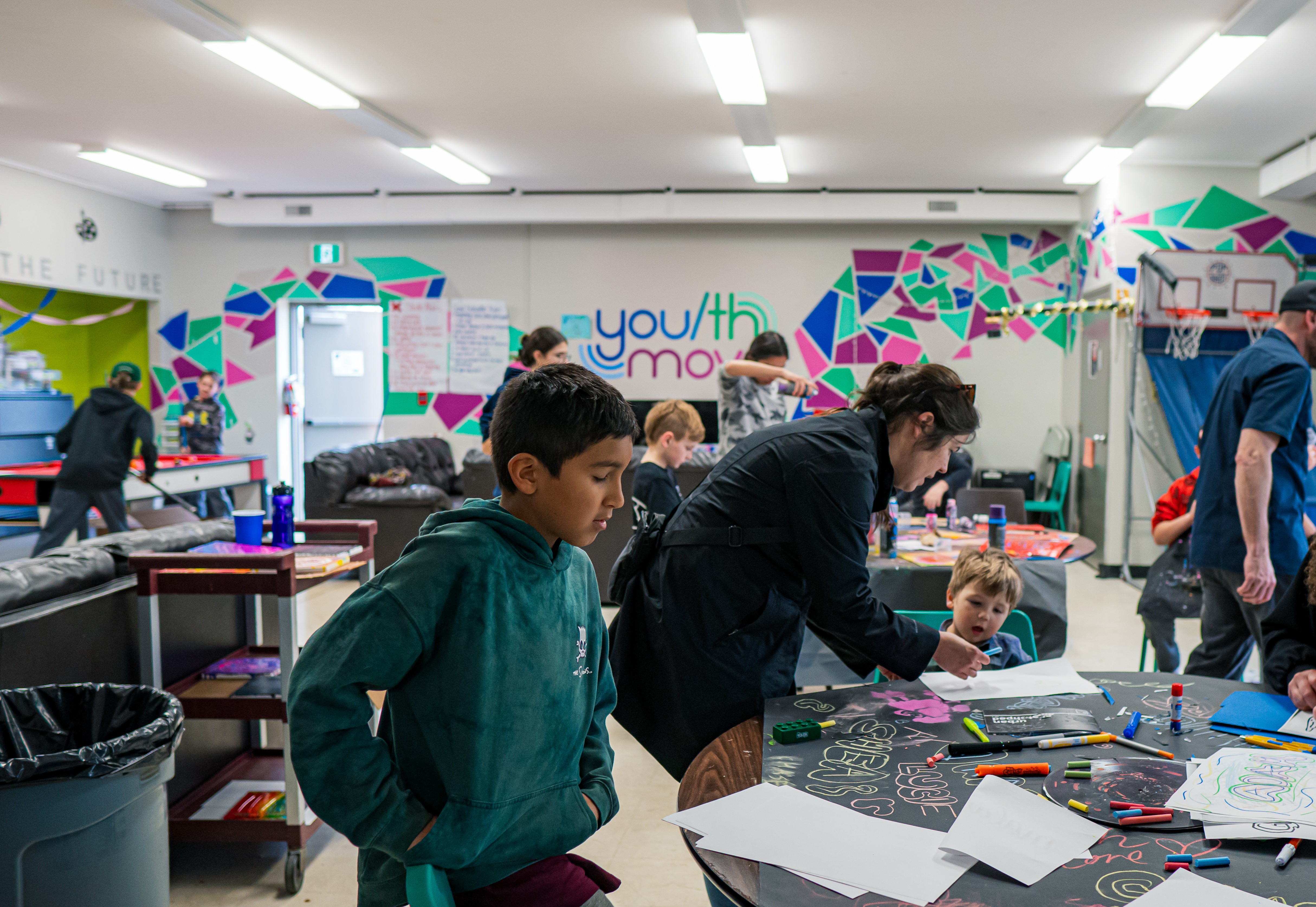 Youth at Kinsmen Youth Centre