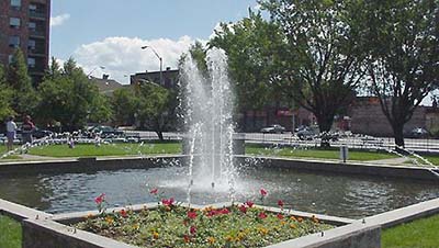 Fountain at Paterson Park