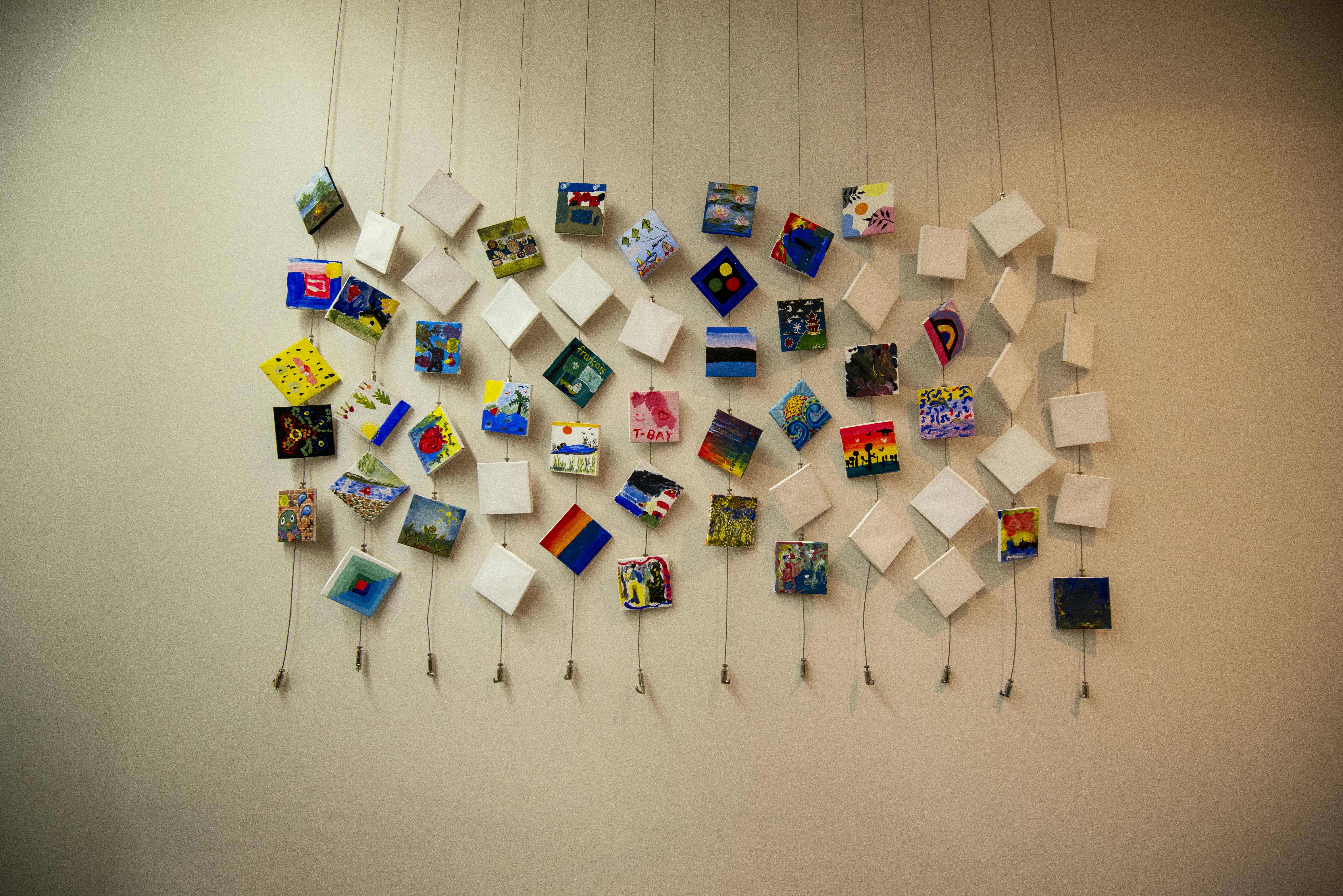 A photo of Finished art project