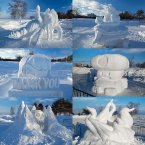 SnowDay Snow Sculptures