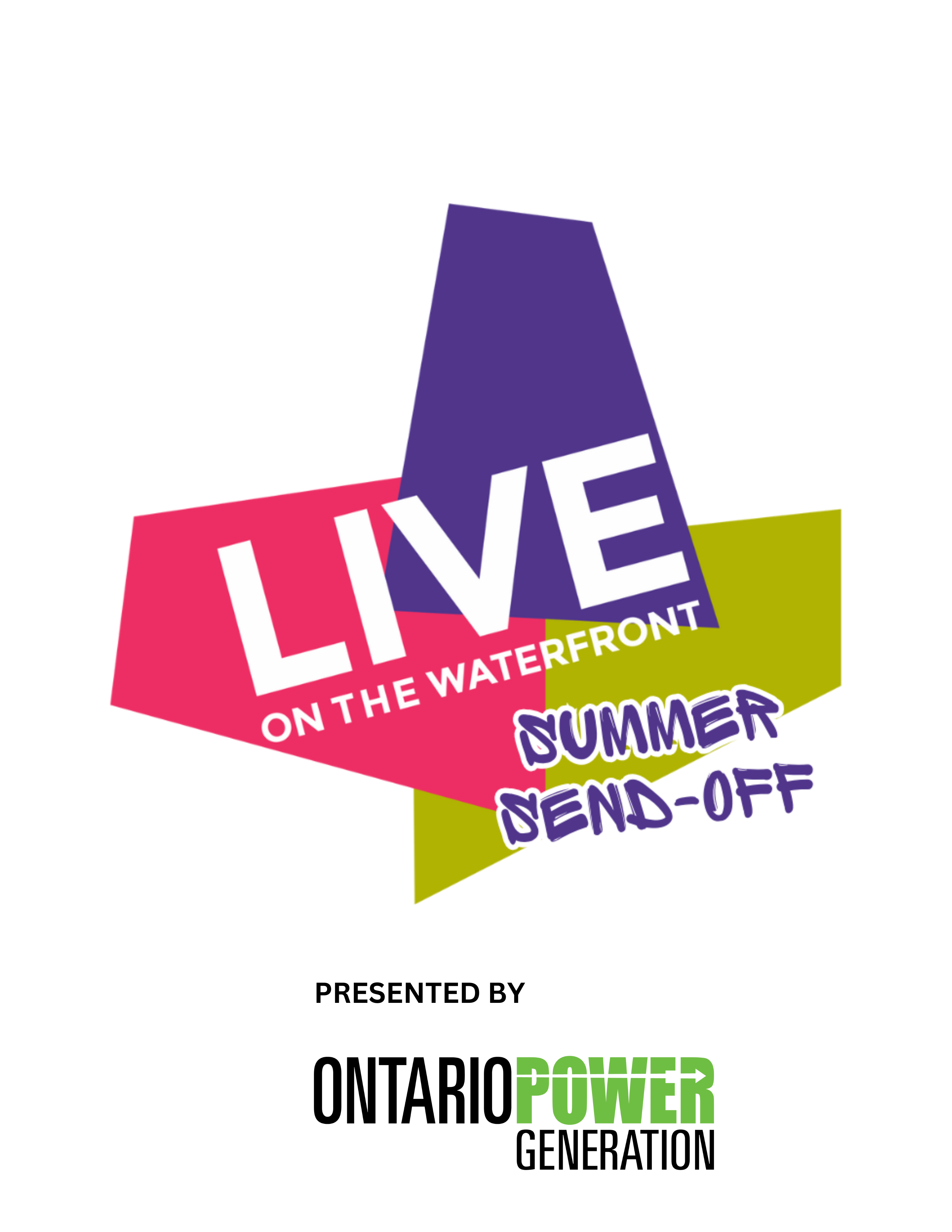 Live on the Waterfront Summer Send-Off Logo