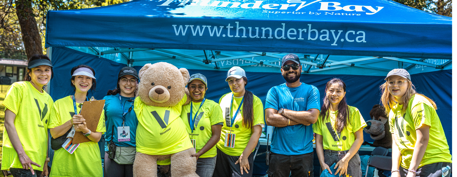 Volunteers at Teddy Bears Picnic