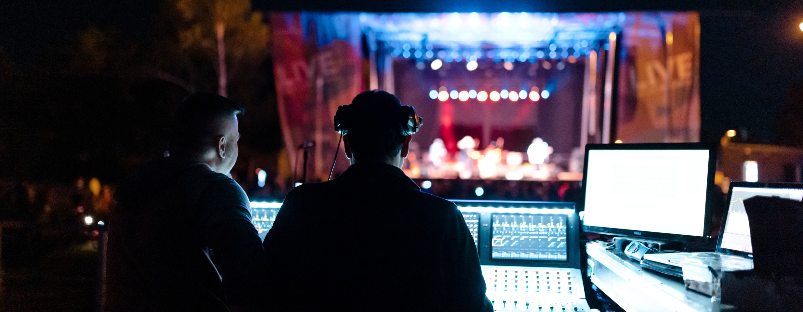 Live on the Waterfront production view