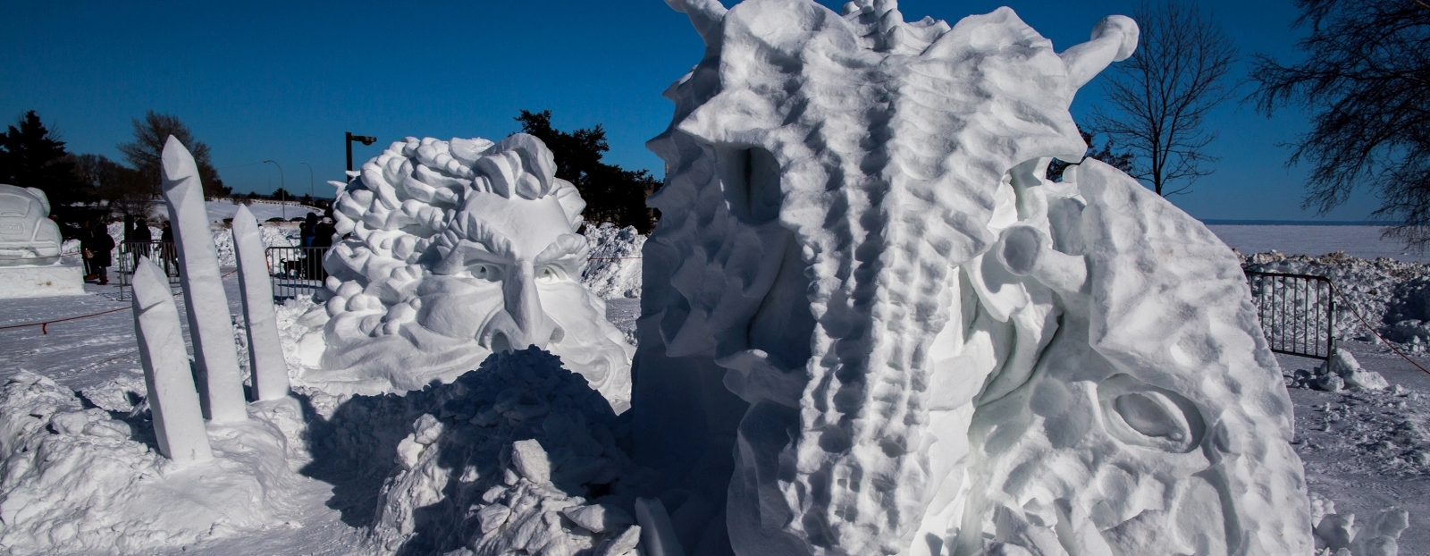 SnowDay Snow Sculpture