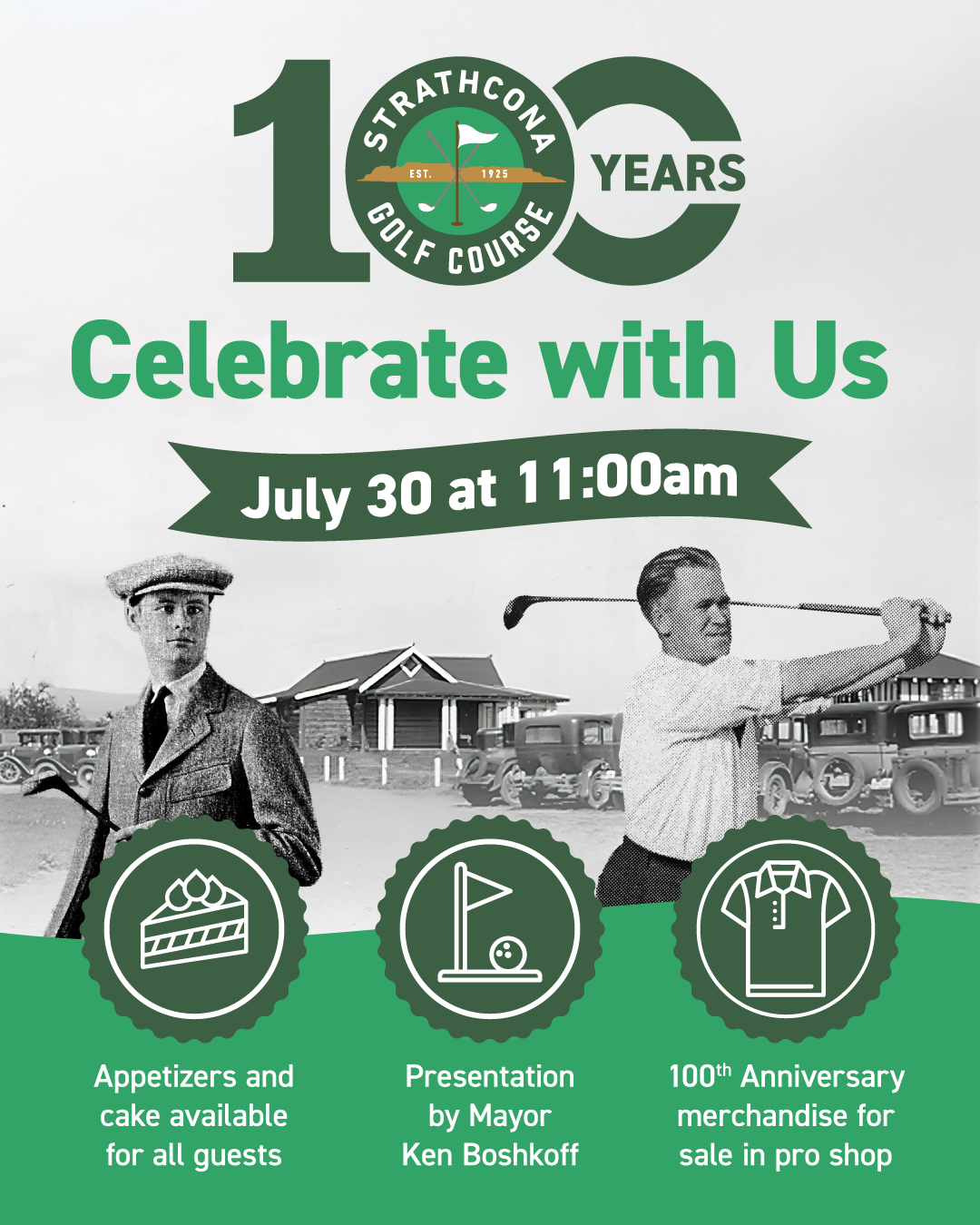 100th Anniversary of Strathcona Golf Course Image 