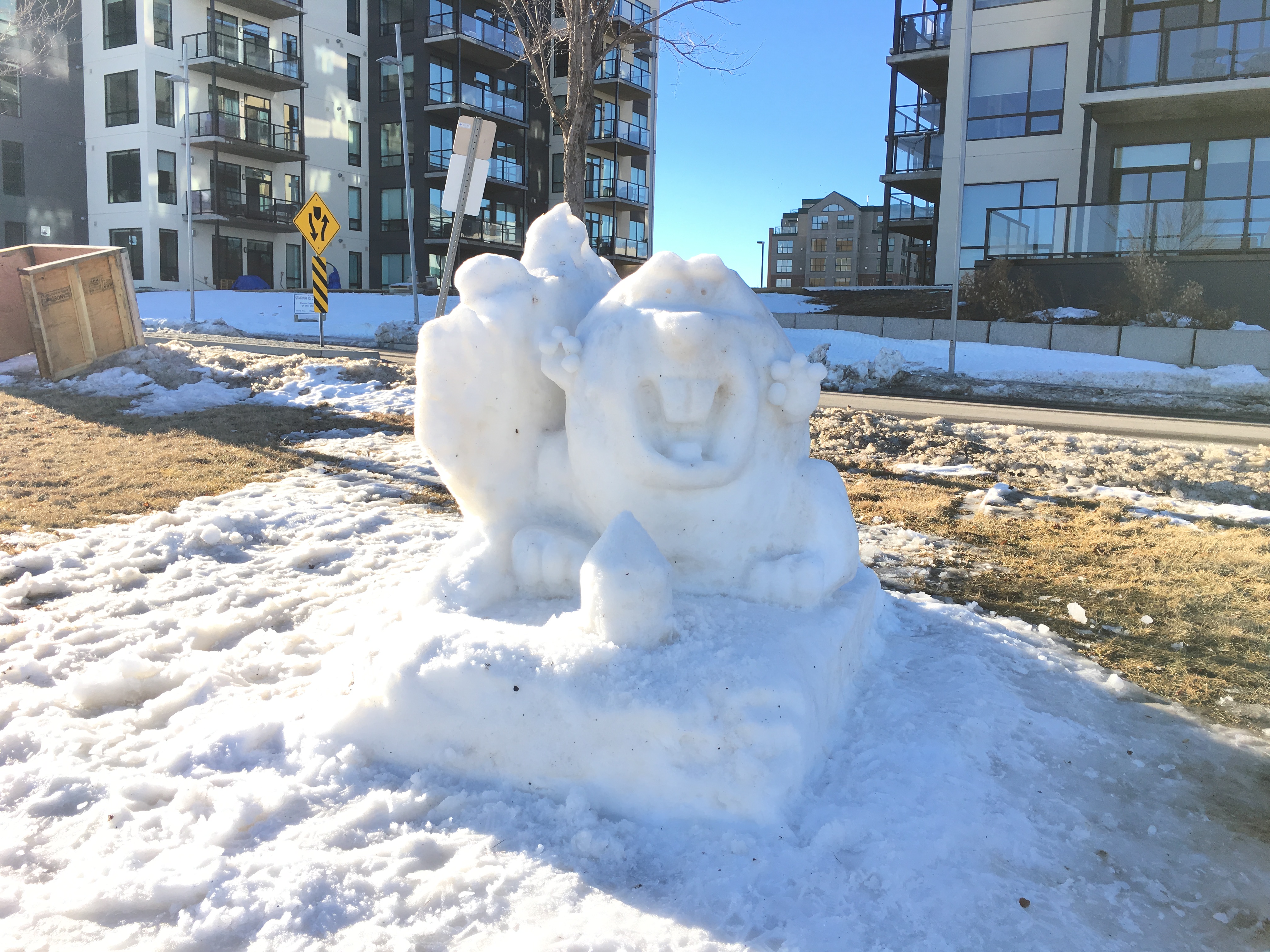 Snow Sculpture