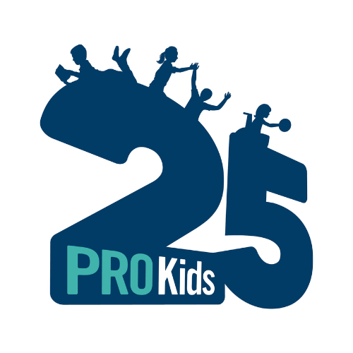 PRO Kids 25th Anniversary Logo