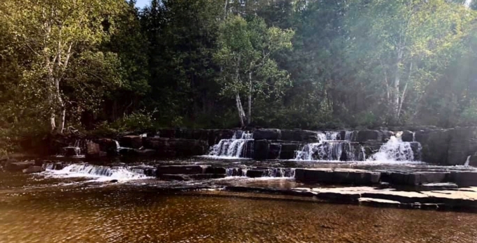 The Current River at Trowbridge Falls