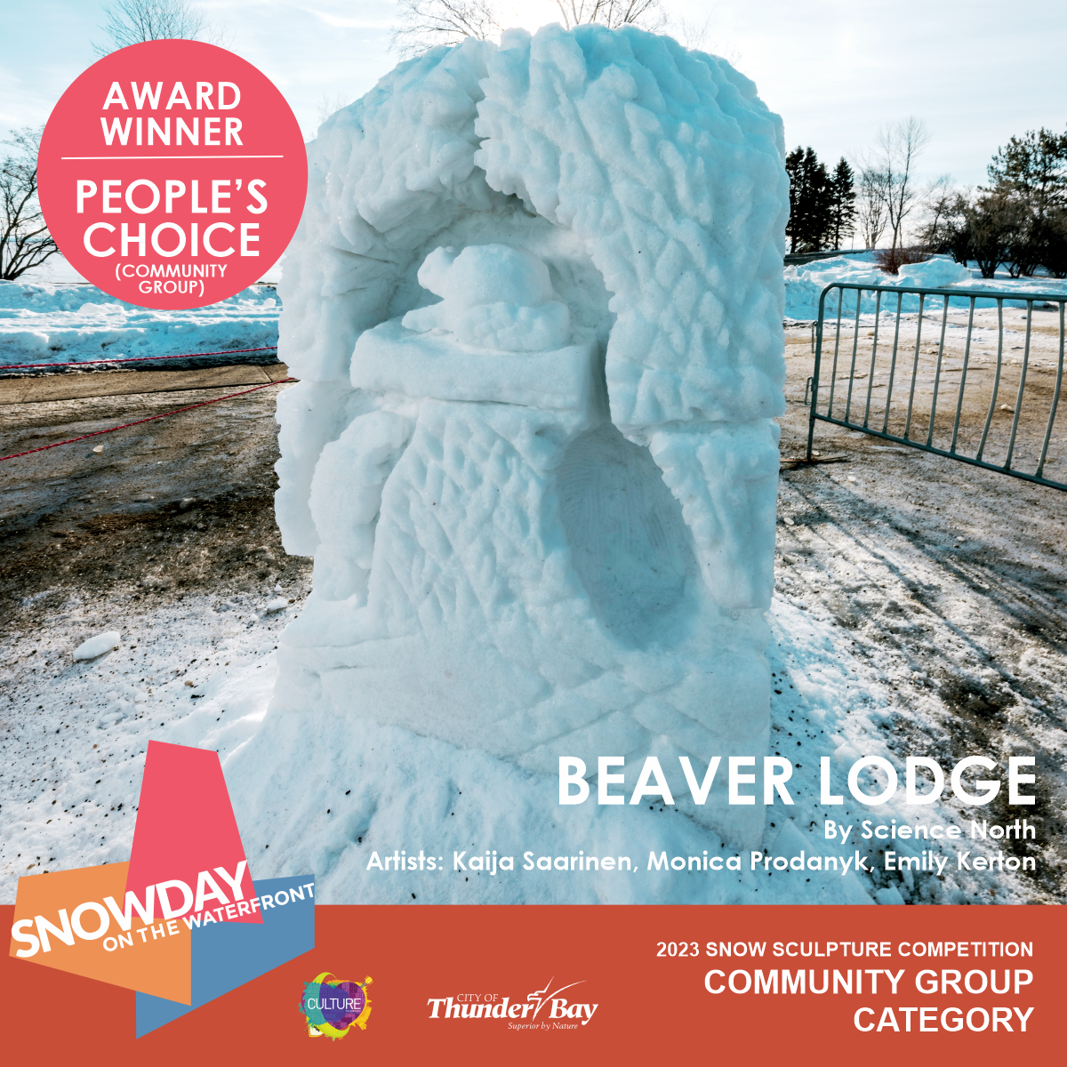 Award Winner - People's Choice - Community Group - Beaver Lodge