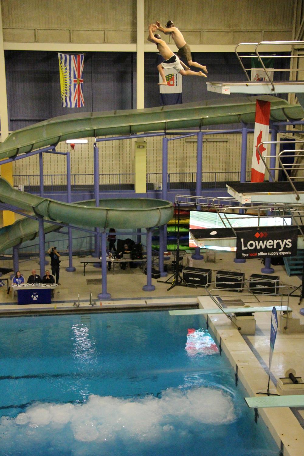 Jumping off the Canada Games Tower 4