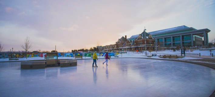 Skating at Prince Arthur's Landing