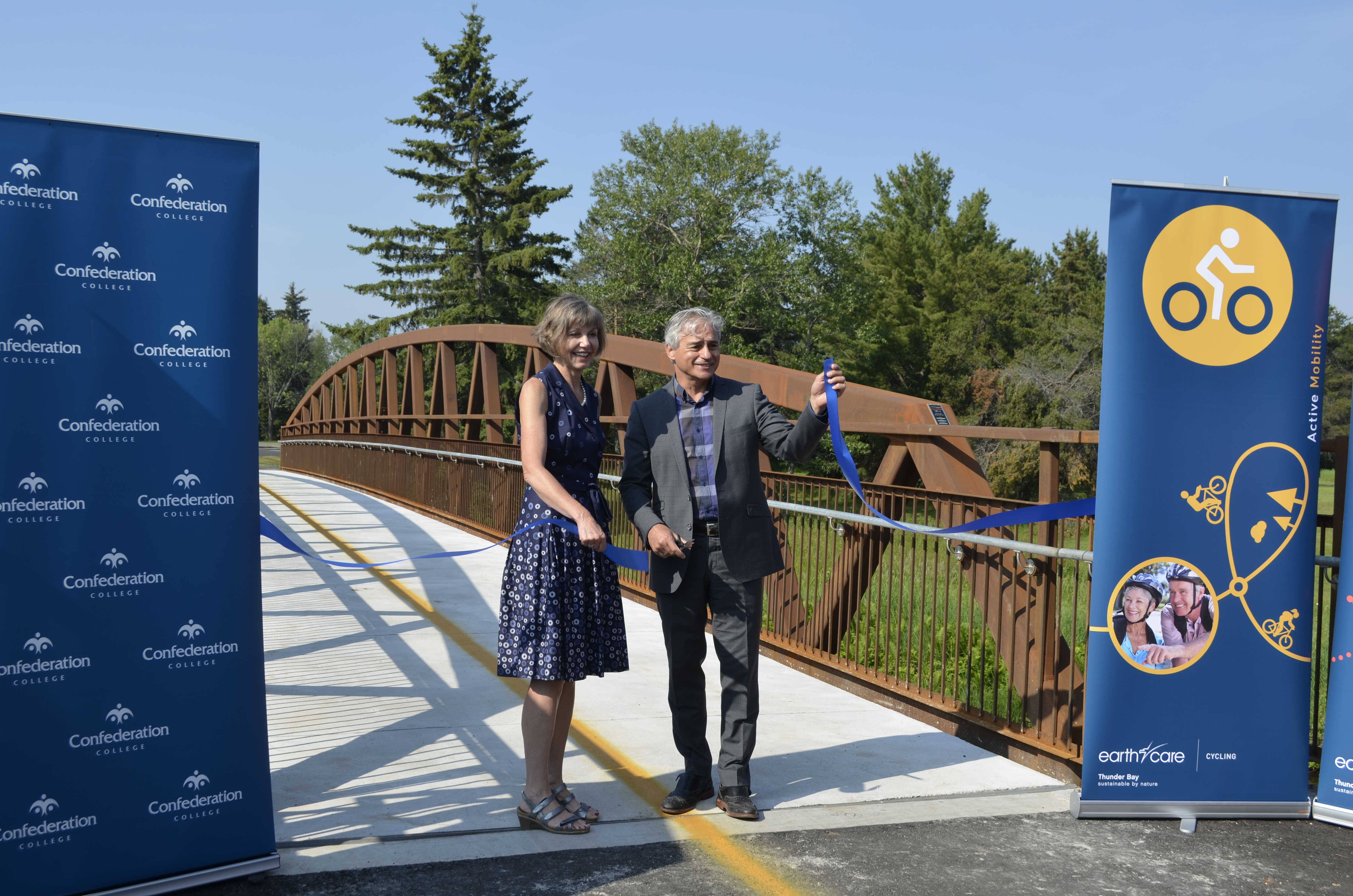 Ribbon cutting
