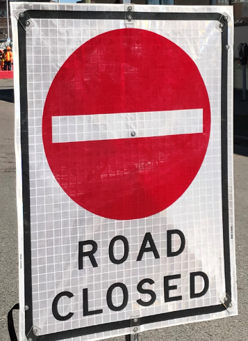 Road Work Straight Ahead
