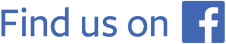 Find us on Facebook logo