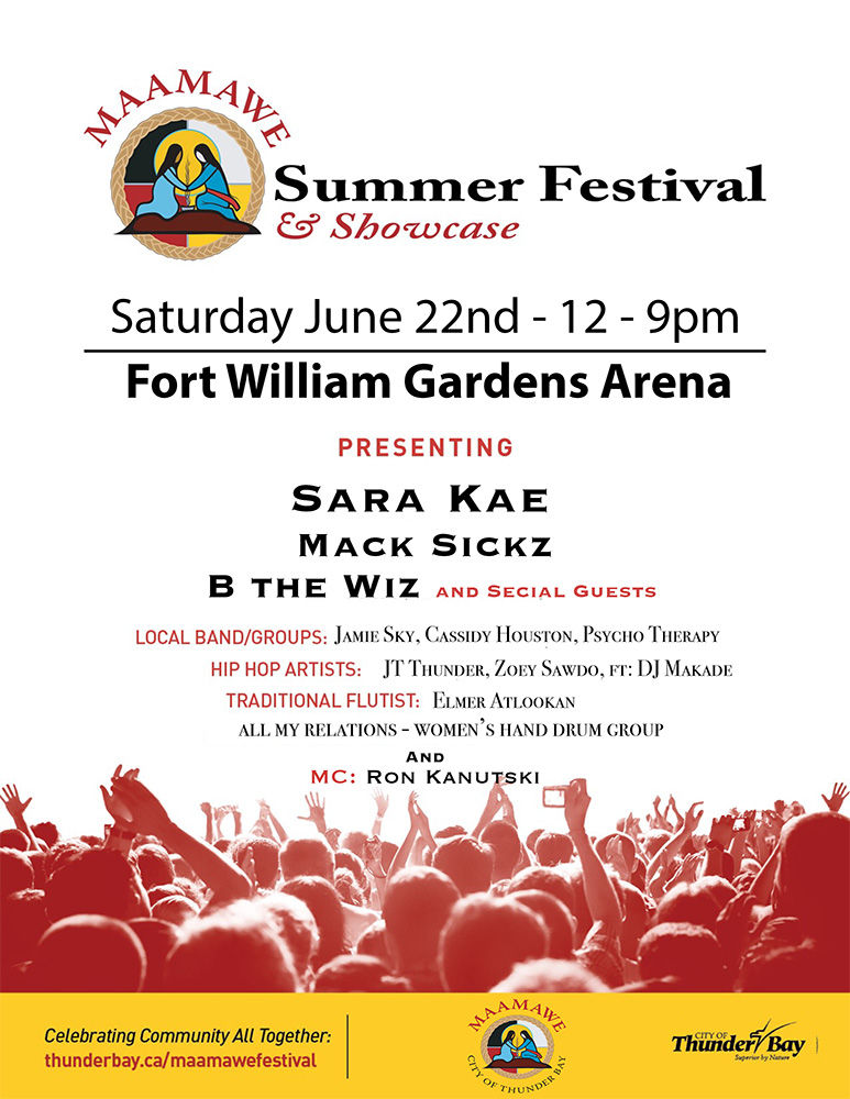 2024 Maamawe Summer Festival Poster